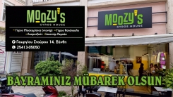 İskeçe'de hizmet veren "MOOZYS" döner Kurban Bayramınızı kutlar
