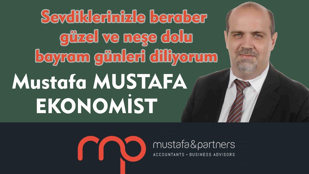 Ekonomist Mustafa Mustafa, neşeli bayram günleri diler