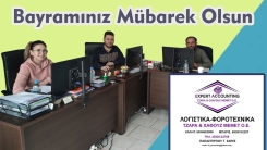EXPERT ACCOUNTİNG MUHASEBE OFİSİ çalışanlarından bayram tebriği