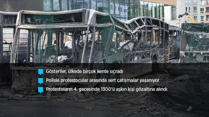 Fransa'da sokaklar savaş alanına döndü