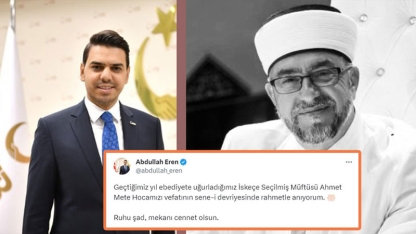 YTB Başkanı Eren'den merhum Ahmet Mete paylaşımı 