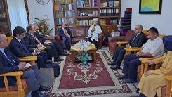 Türkiye Dışişleri Bakan Yardımcısı Yıldız, BTTADK Başkanı Şerif'i ziyaret etti