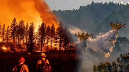 Yunanistan’da yangınlara 11 ülke destek veriyor