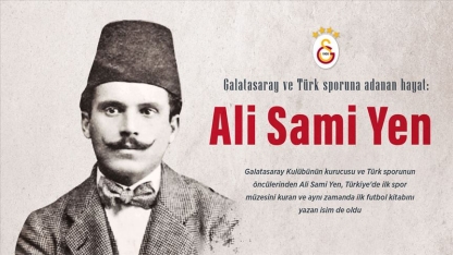 Galatasaray Kulübünün kurucusu Ali Sami Yen anılıyor