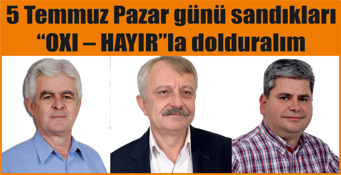 Milletvekillerimizden Ortak Açıklama