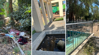 KOMOTİNİ DİNATA: Agia Paraskevi parkından utanç görüntüler