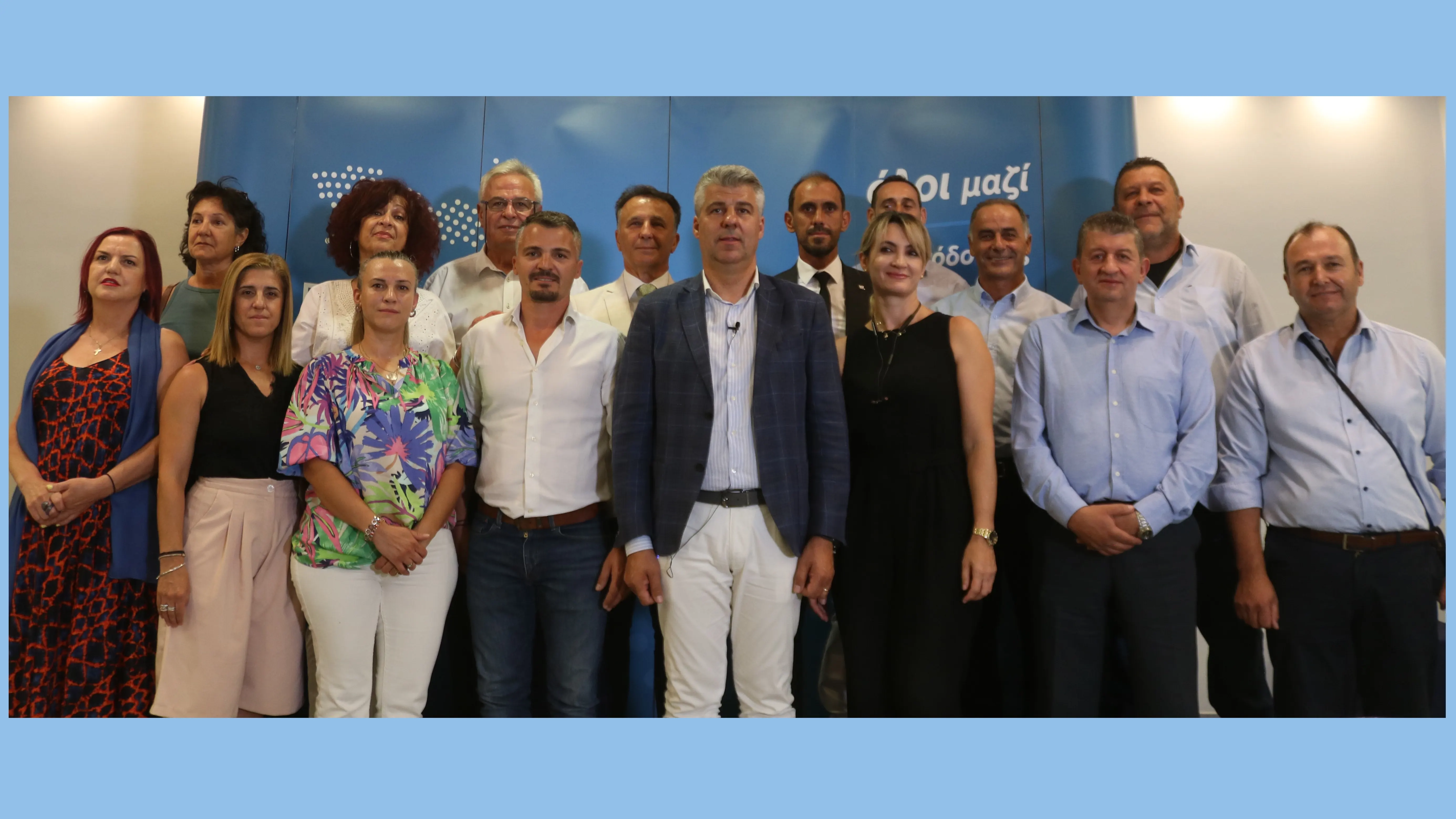 Ο Χ. Τοψίδης παρουσίασε τους υποψήφιους Περιφερειακούς Συμβούλους Ξάνθης