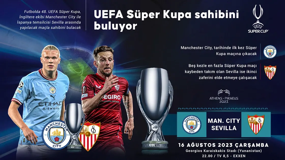 48. UEFA Süper Kupa sahibini buluyor