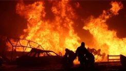 Benzin istasyonundaki patlamada can kaybı sayısı 35'e yükseldi