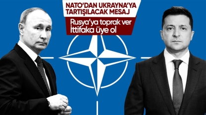 NATO'dan tartışma yaratacak açıklama: Ukrayna, Rusya'ya toprak verirse NATO'ya üye olabilir