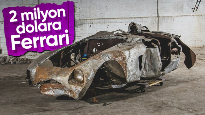 Ferrari hurdası açık artırmada 2 milyon dolara satıldı