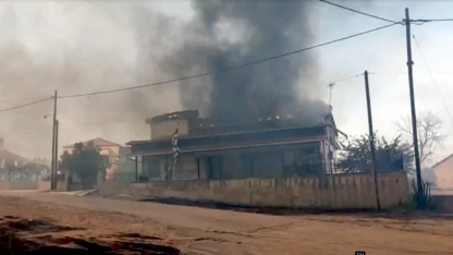 Rodop ilindeki yangın Susurköy ve Kozlardere’de evlere sıçradı