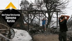 Batı Trakya'da yangınzedelere destek amaçlı yardım kampanyası