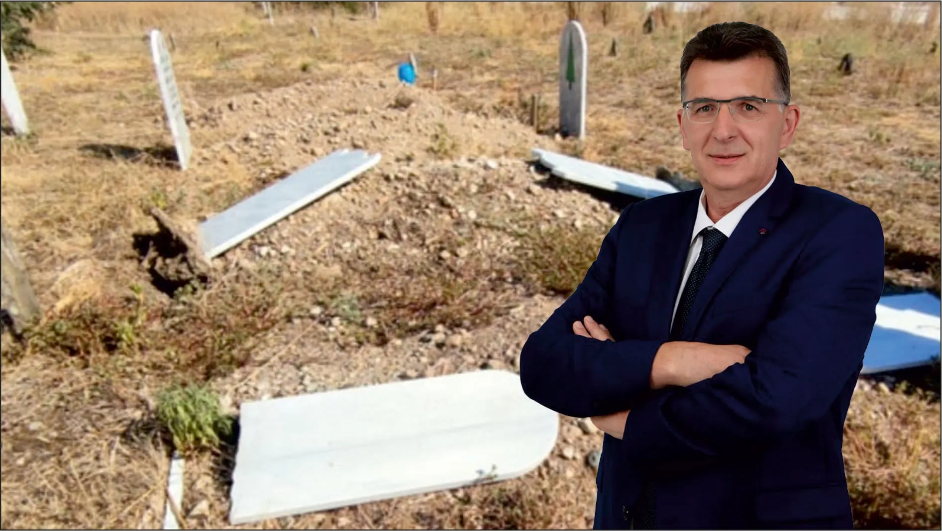 Milletvekili Baran Narlıköy mezarlığına yapılan çirkin saldırıyı kınadı