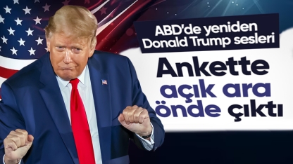Donald Trump açık ara önde gidiyor