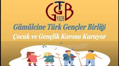 GTGB'de Çocuk ve Gençlik Korosu kuruluyor