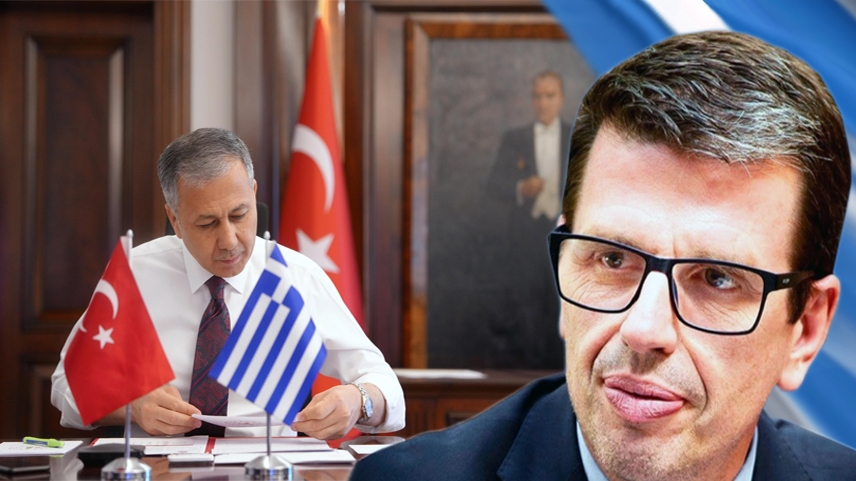Göç ve İltica Bakanı Keridis, Türkiye İçişleri bakanı Yerlikaya ile telefonda görüştü