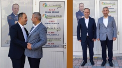 Ankara Büyükşehir Belediyesi Meclis Başkan Vekili Ünal'dan Rıdvan Ahmet'e ziyaret