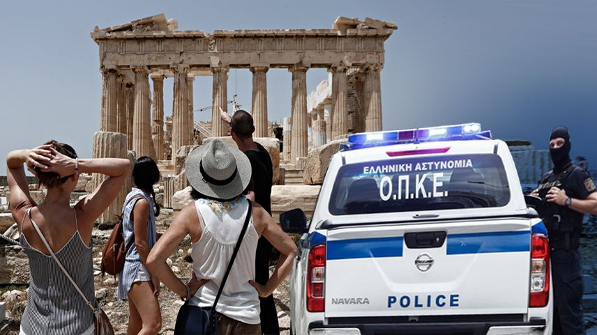 Akropolis’ten mermer çalan turist tutuklandı
