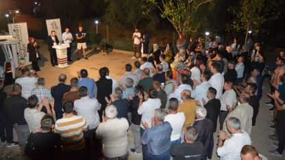 Demokratik Güç ekibi, köy ziyaretlerine devam ediyor