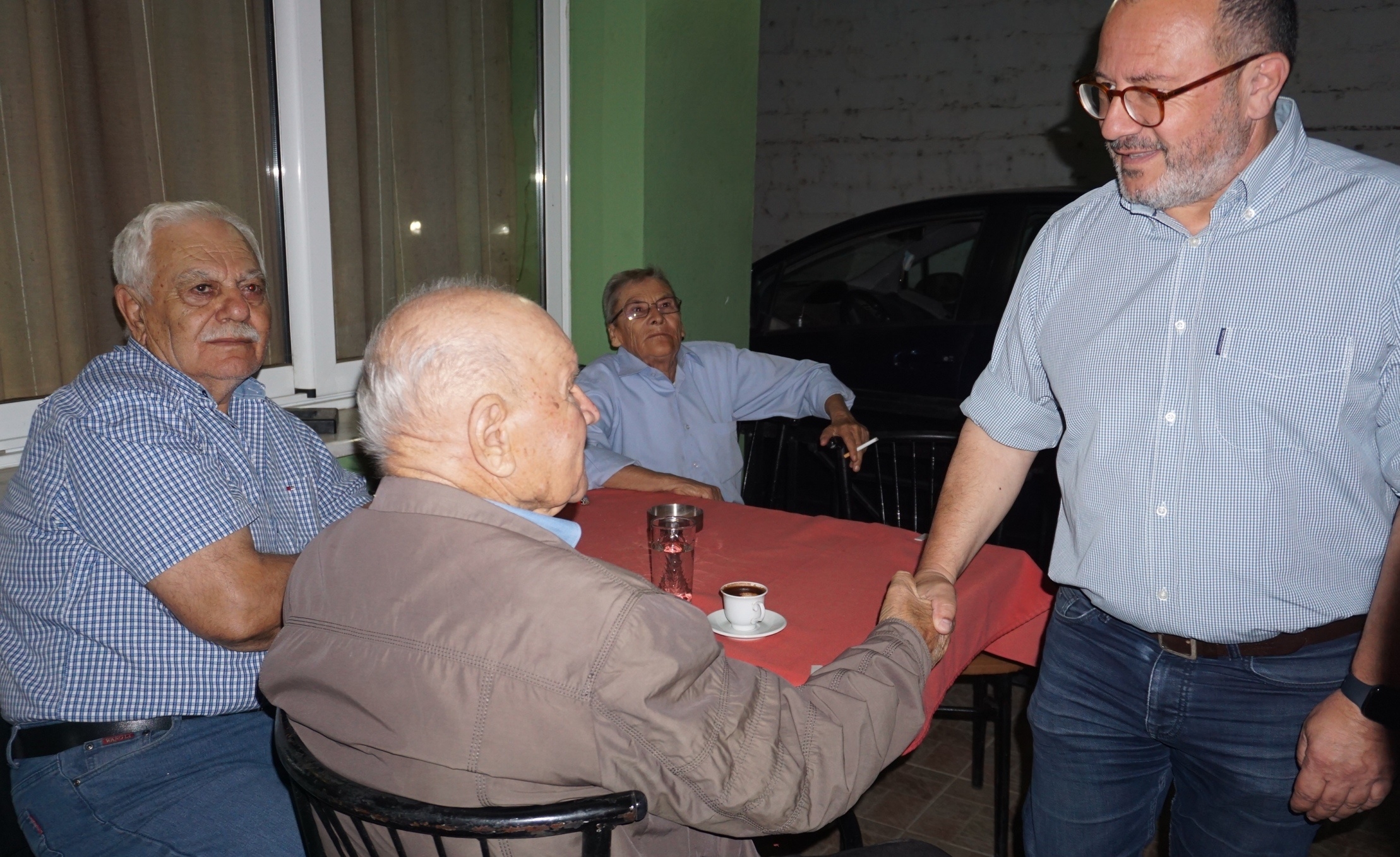 Belediye Başkanı Garanis ve ekibi ziyaret programını sürdürüyor