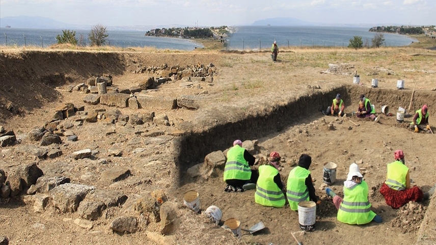 Tekirdağ'da, "Hera'nın Şehri"nde kazı çalışmaları devam ediyor