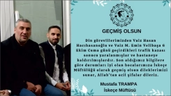 Kaza geçiren İskeçeli vaizlerin durumu iyi