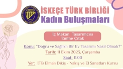“İskeçe Türk Birliği Kadın Buluşmaları” devam ediyor