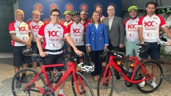 Ankara'ya pedal çeviren Türk bisikletçiler grubu Gümülcine'de mola verdi
