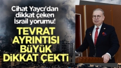 Cihat Yaycı: İsrail, Tevrat'ta bahsedilen savaş taktiğini uyguluyor