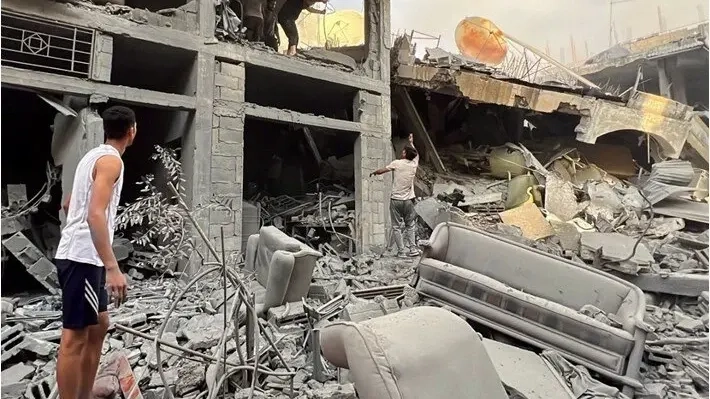 Gazze'de tamamen yıkılan konut sayısı 32 bin oldu