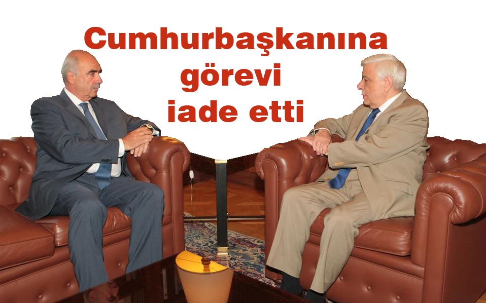 Meymarakis hükümet kurma görevini iade etti