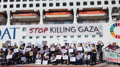 Yunanistan'dan yola çıkacak "Barış Gemisi" Filistin'e destek mesajı taşıyacak