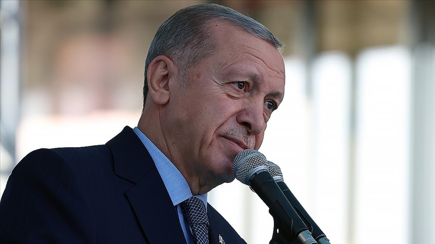  Erdoğan: Gazze'de katliamların durdurulması da bizim boynumuzun borcudur