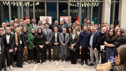 YTB Başkanı Abdullah Eren Fransa’daki soydaşlarla buluştu