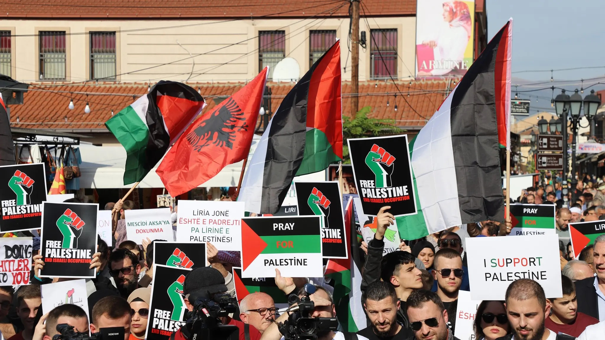 Üsküp’te “Gazze için Barış Yürüyüşü” düzenlenecek