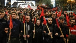 Genç sürücünün polis kurşunuyla öldürülmesi Selanik'te protestolara yol açtı
