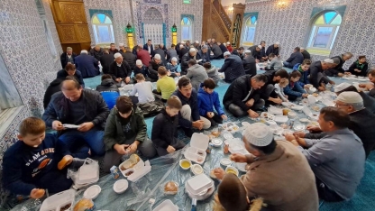 Rodop bölgesinde çocuklar Bıyıklıköy Camii'nde buluştu 