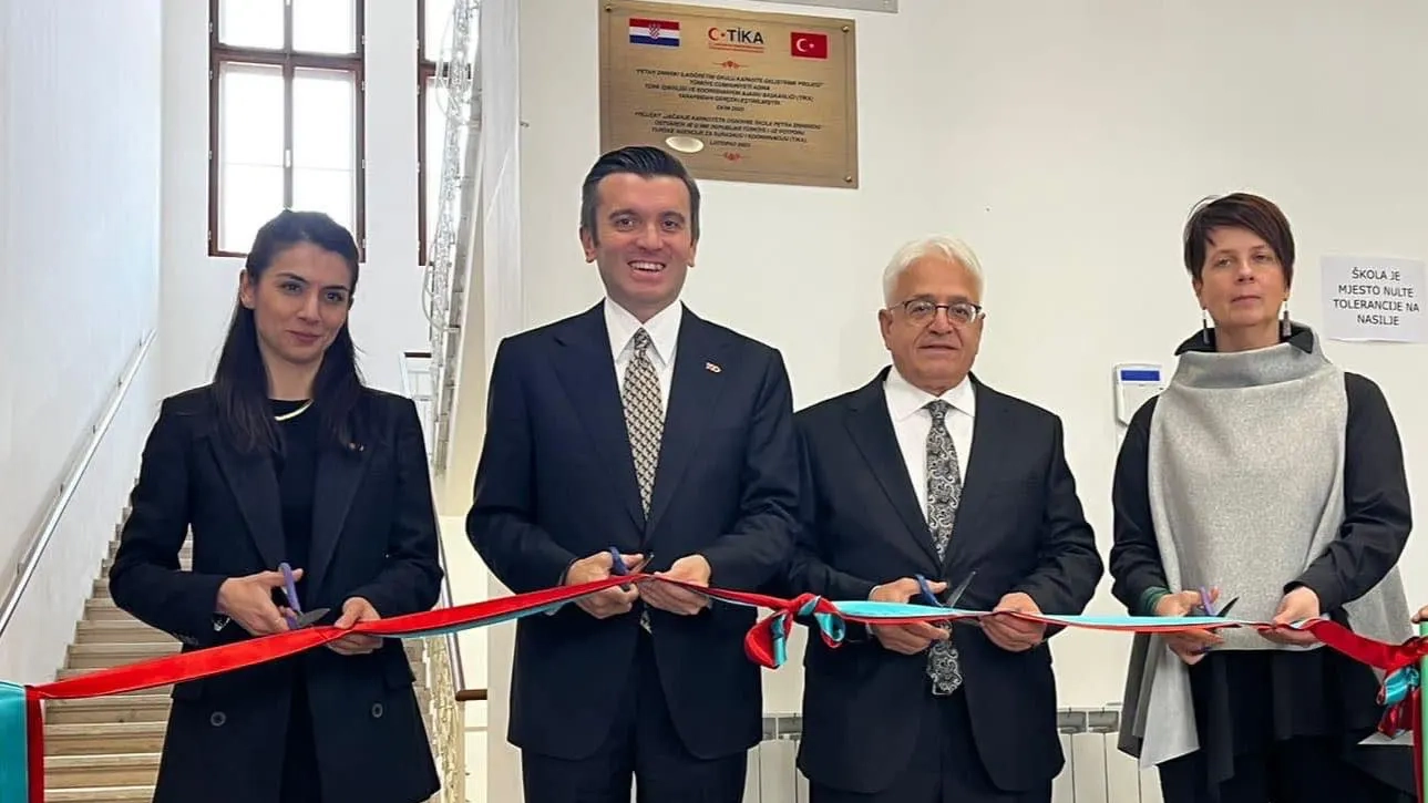 24 Kasım Öğretmenler Günü’nde Hırvatistan eğitimine TİKA hediyesi