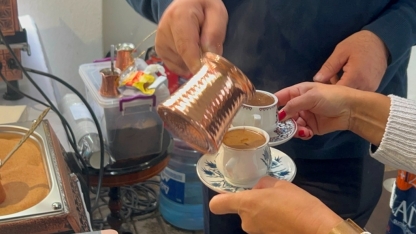 Türk kahvesi, Batı Trakyalı soydaşları Gümülcine'de buluşturdu 
