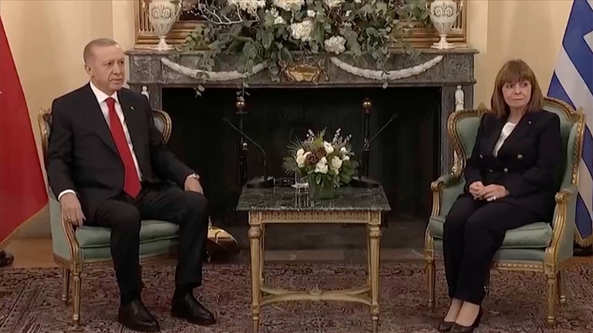 Erdoğan: (Yunanistan ile) Hangi alanlarda ne gibi adımlar atabiliriz bunları görüşeceğiz