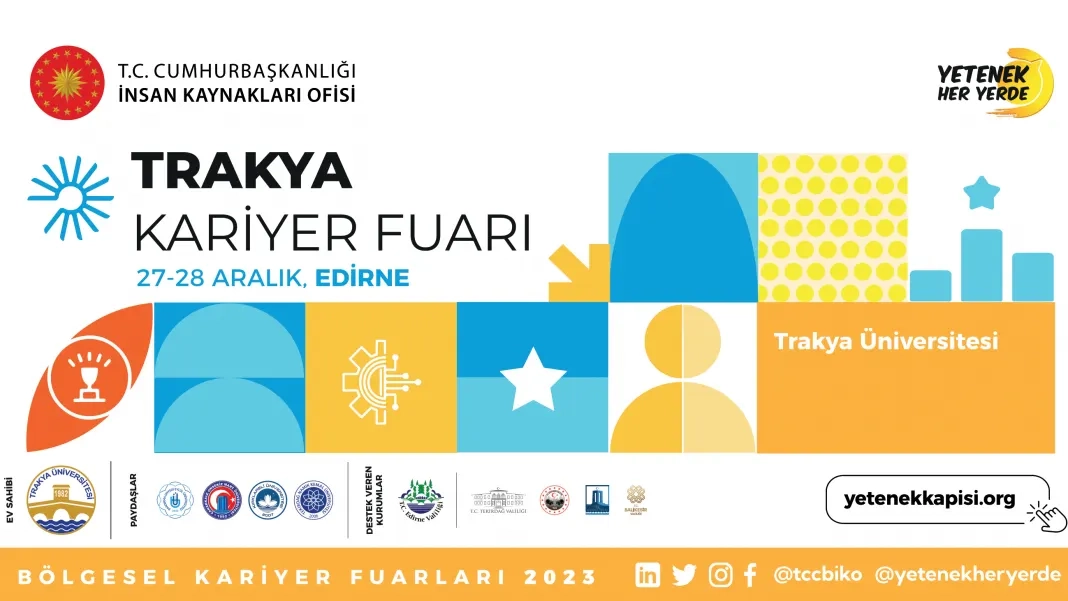 Trakya Kariyer Fuarı Edirne'de düzenlenecek