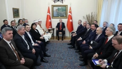 Türkiye Cumhurbaşkanı Erdoğan Batı Trakya Türk Heyetini kabul etti