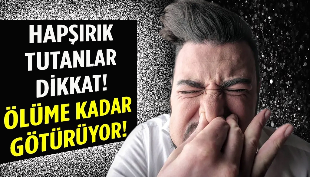 Doktorlardan 'hapşırığınızı tutmayın' uyarısı