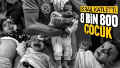 İsrail, 82 günde 8 bin 800 Filistinli çocuğu öldürdü