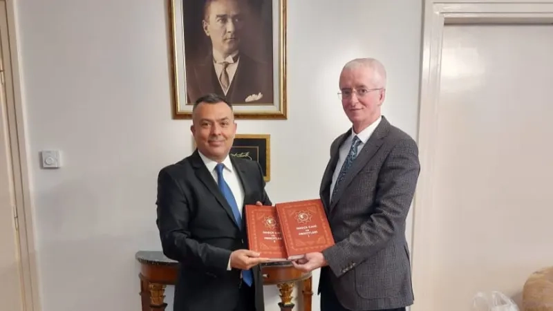 İskeçe Müftüsü Mustafa Trampa Selanik'i ziyaret etti