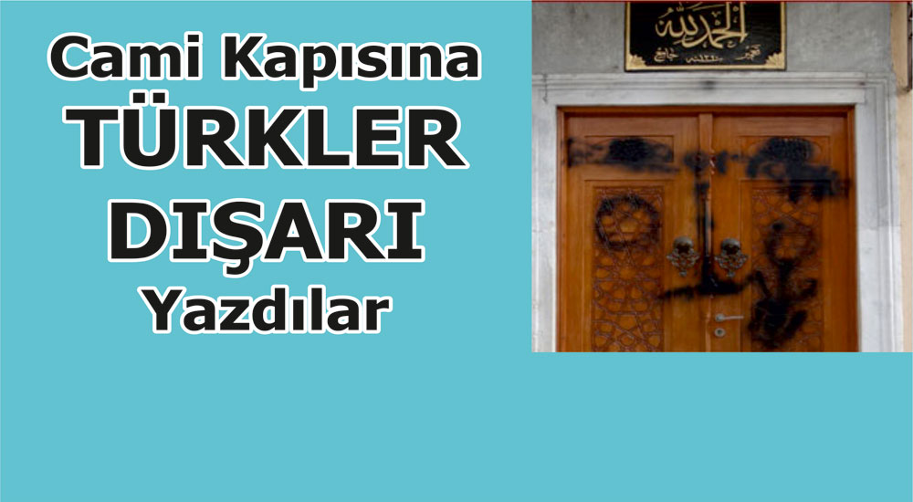 Gümülcine'de Camiye Çirkin Saldırı