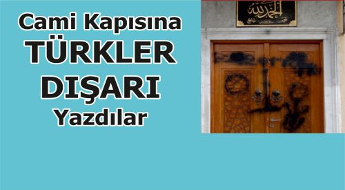 Gümülcine'de Camiye Çirkin Saldırı