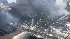 Yaşlı adam evinde çıkan yangında feci şekilde can verdi