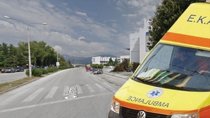 Gümülcine'de kaza: Çarptığı yayayı metrelerce havaya fırlattı